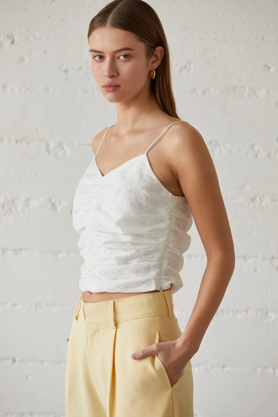 Alice Shirred Cami