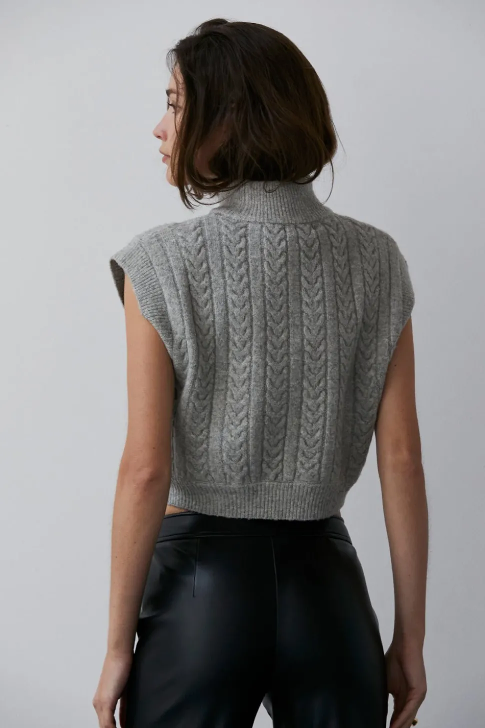 Anna Mock Neck Sweater