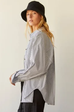 Annie Pinstripe Shirt