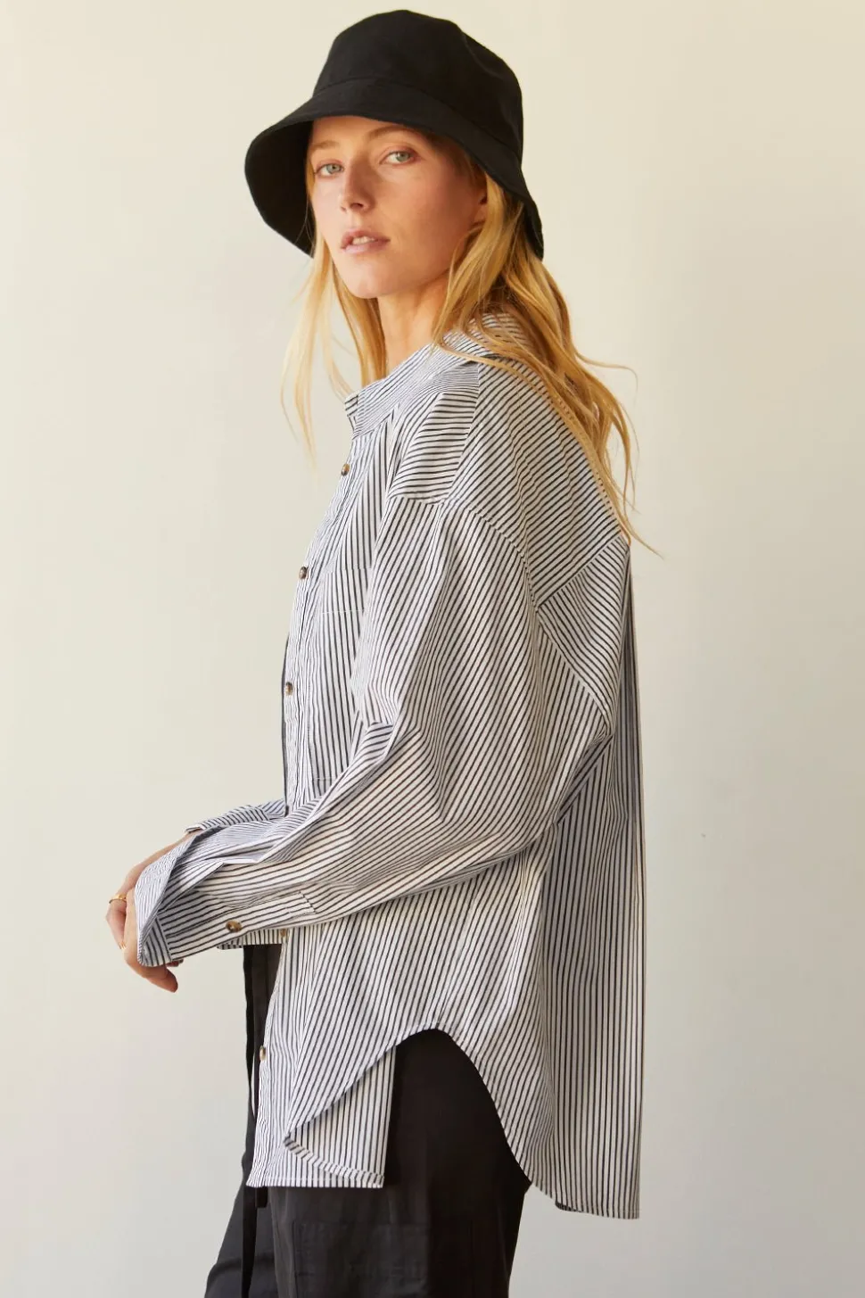 Annie Pinstripe Shirt
