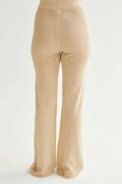 Beau Crochet Knit Pants