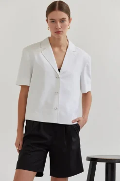Bessie Short Sleeve Blazer