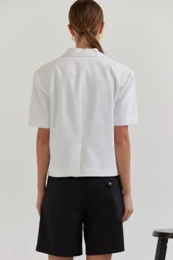 Bessie Short Sleeve Blazer