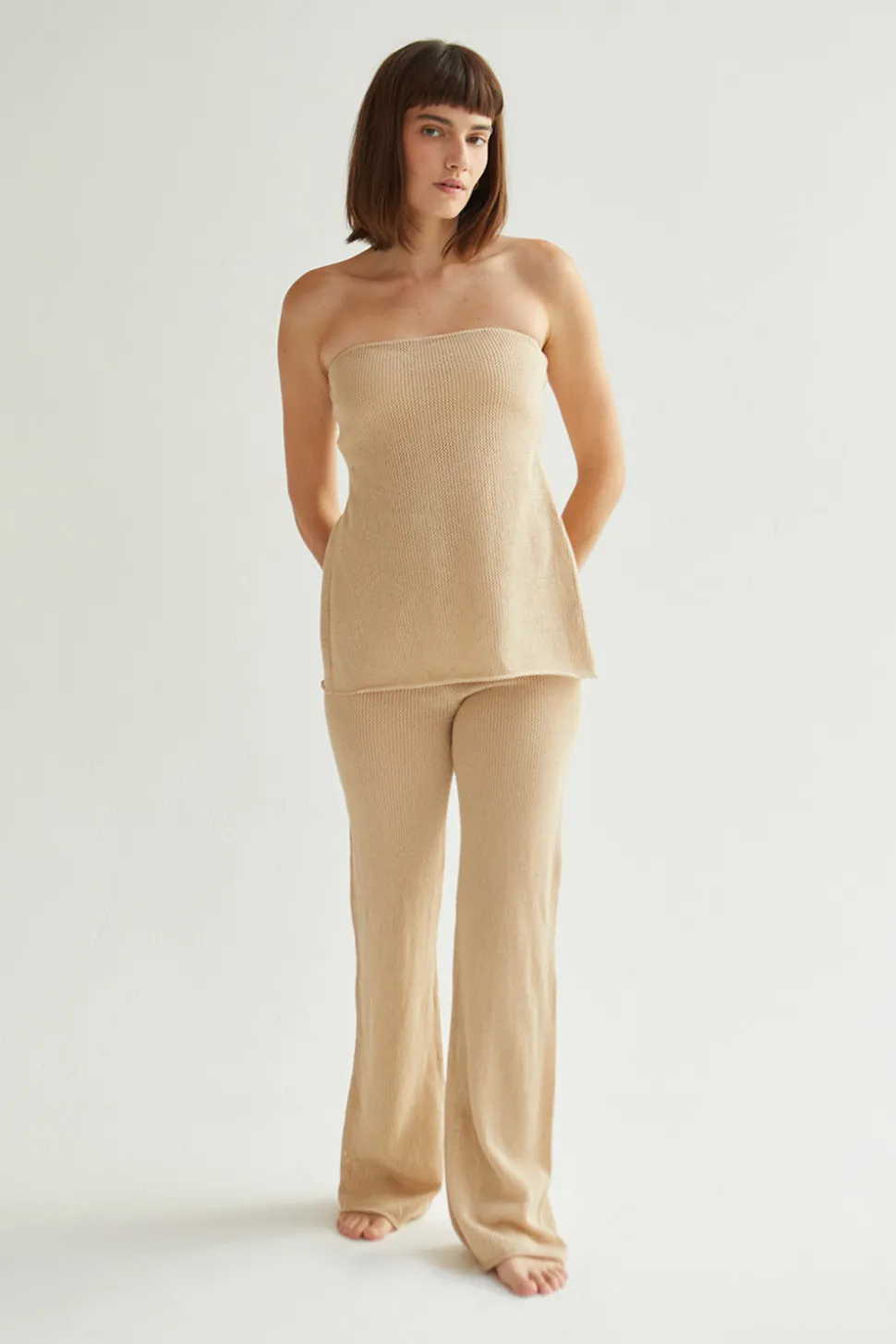 Brookie Crochet Knit Top