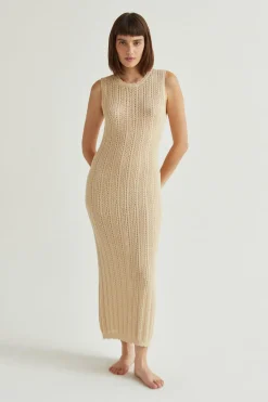 Camila Crochet Maxi Dress
