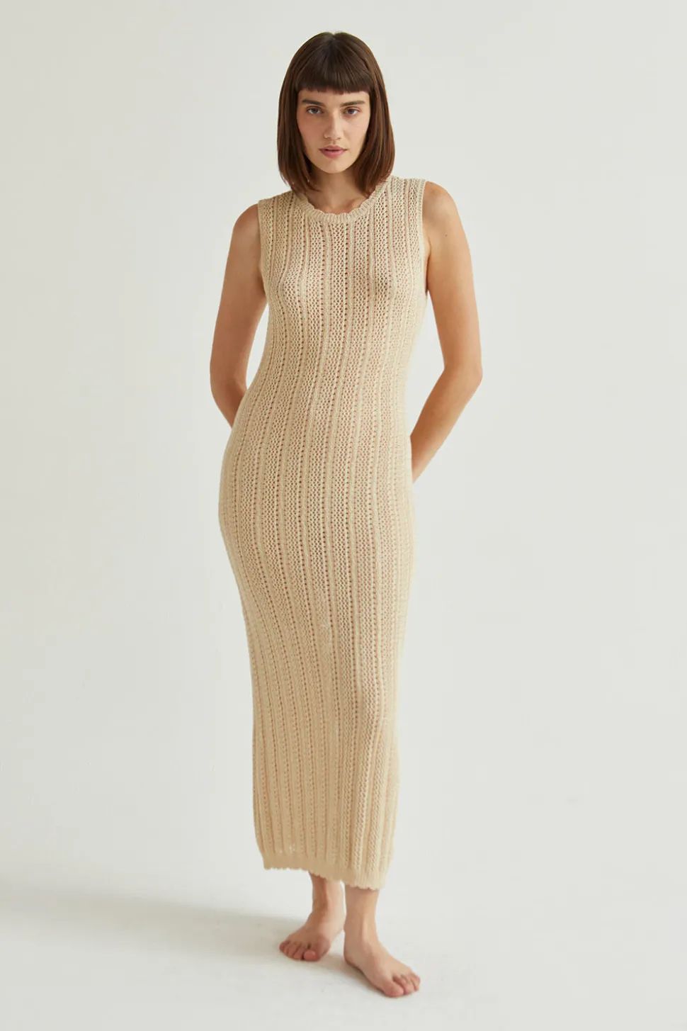 Camila Crochet Maxi Dress