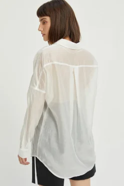Candice Sheer Button Up Shirt
