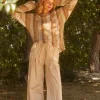 Carol Cotton Wide Leg Pants