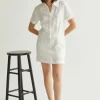 Casey Linen Shirt Dress
