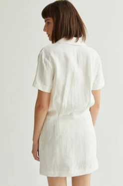 Casey Linen Shirt Dress