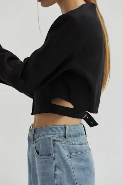 Crezensia Cropped Blazer