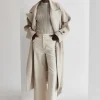 Dakota Wool Blend Wrap Coat