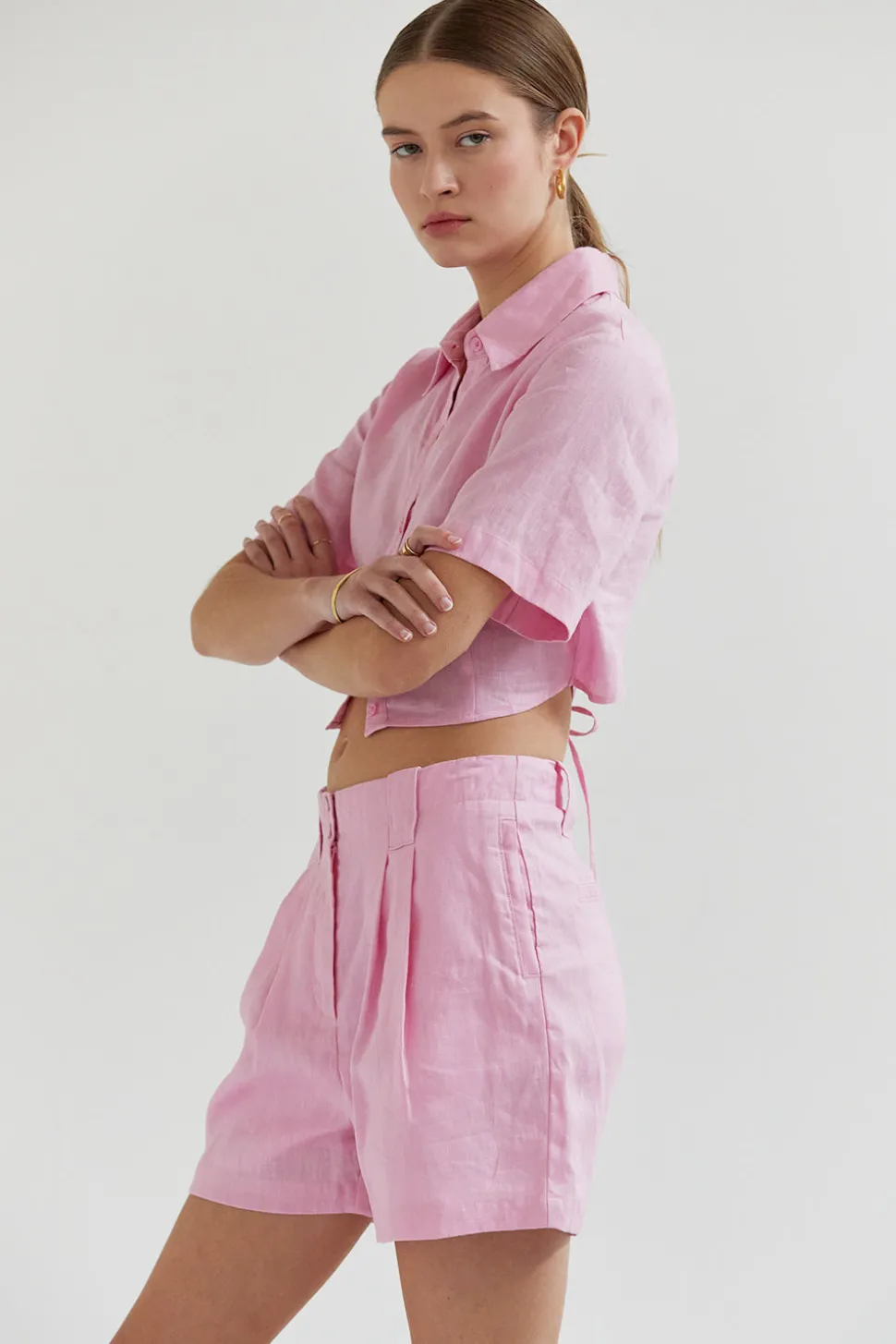Darlene Linen Shorts