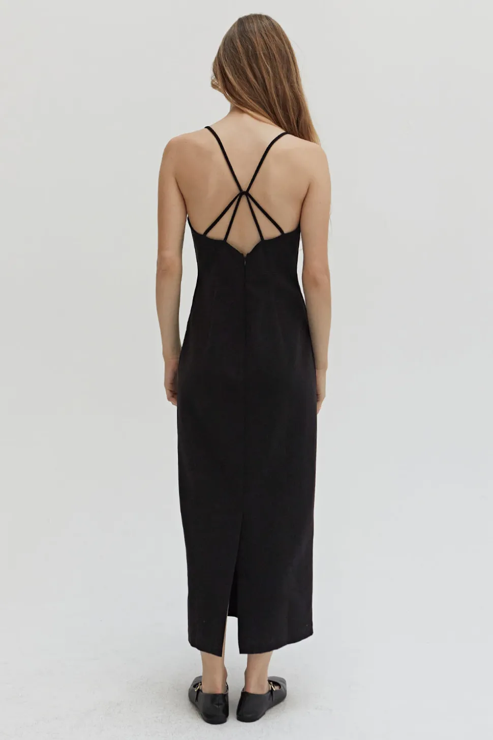 Delaney Crisscross Back Dress