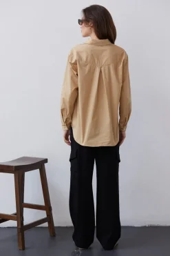 Devon Poplin Oversized Shirt