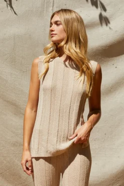 Eli Ribbed Sweater Knit Two Piece Set