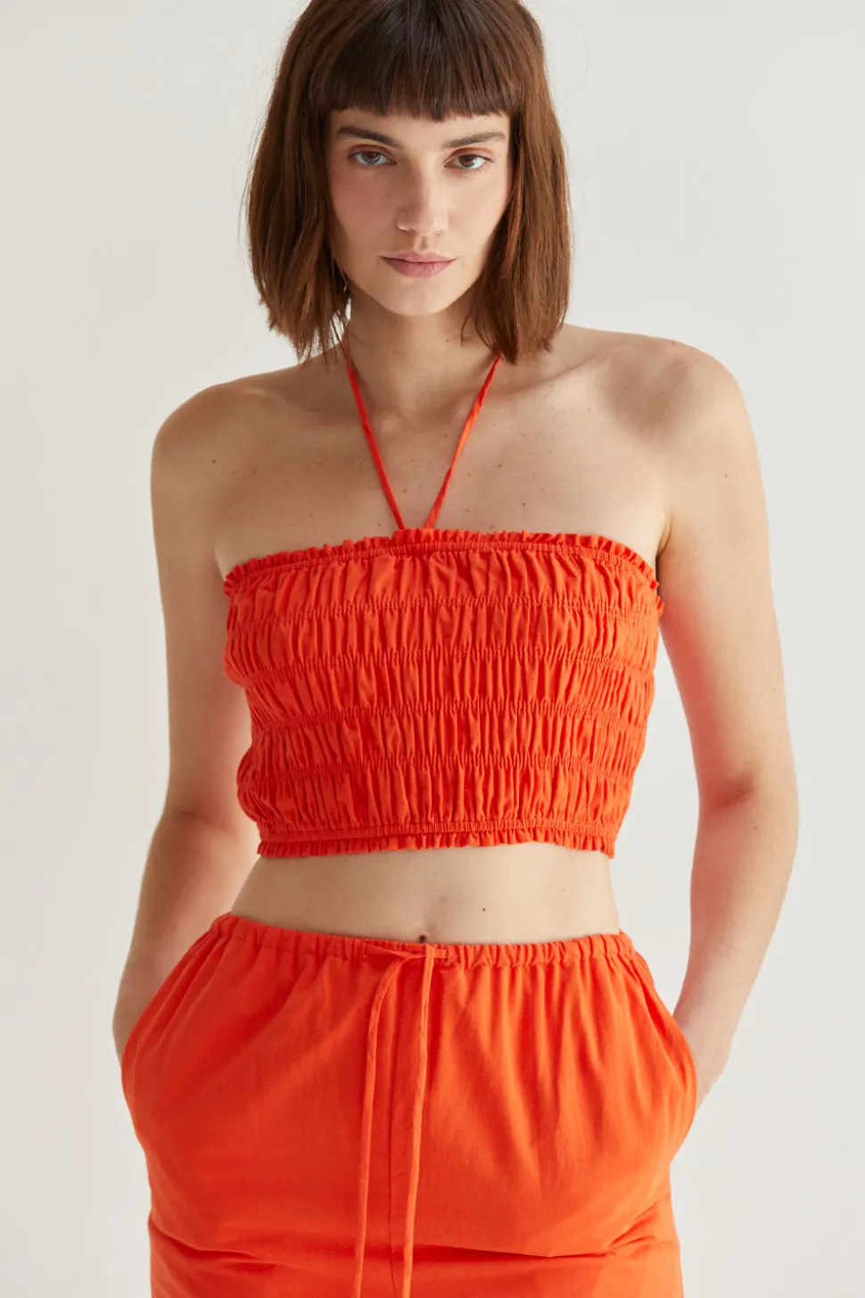 Eliza Smocked Top