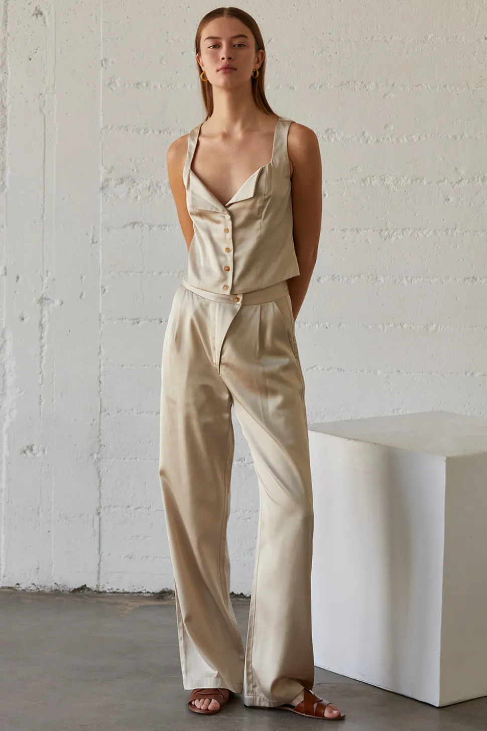 Elizabeth Satin Pants