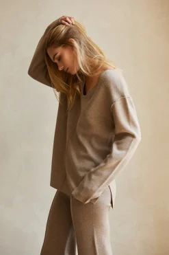 Eve Lounge Sweater Knit Top