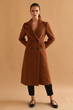 Frances Wool Blend Blazer Coat