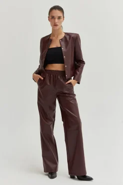 Georgina Vegan Leather Jacket