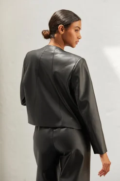 Georgina Vegan Leather Jacket