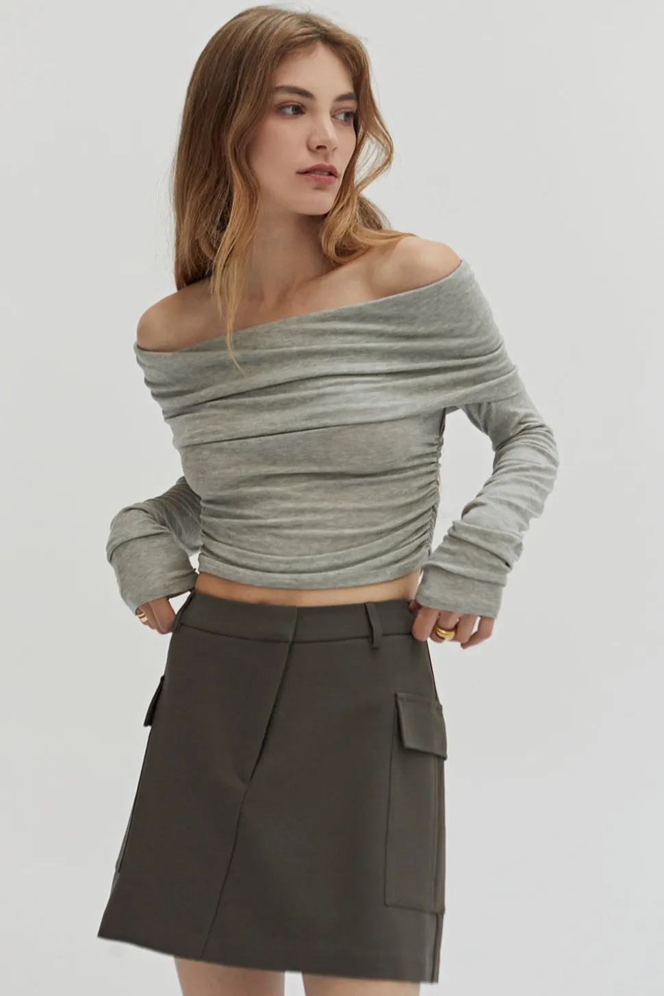 Holly Off Shoulder Knit Top