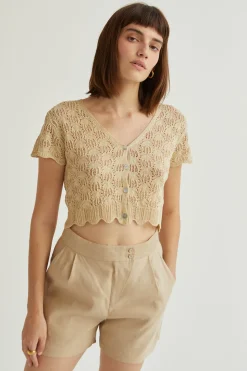 Iris Cropped Cardigan