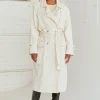 Jacqueline Denim Trench Coat