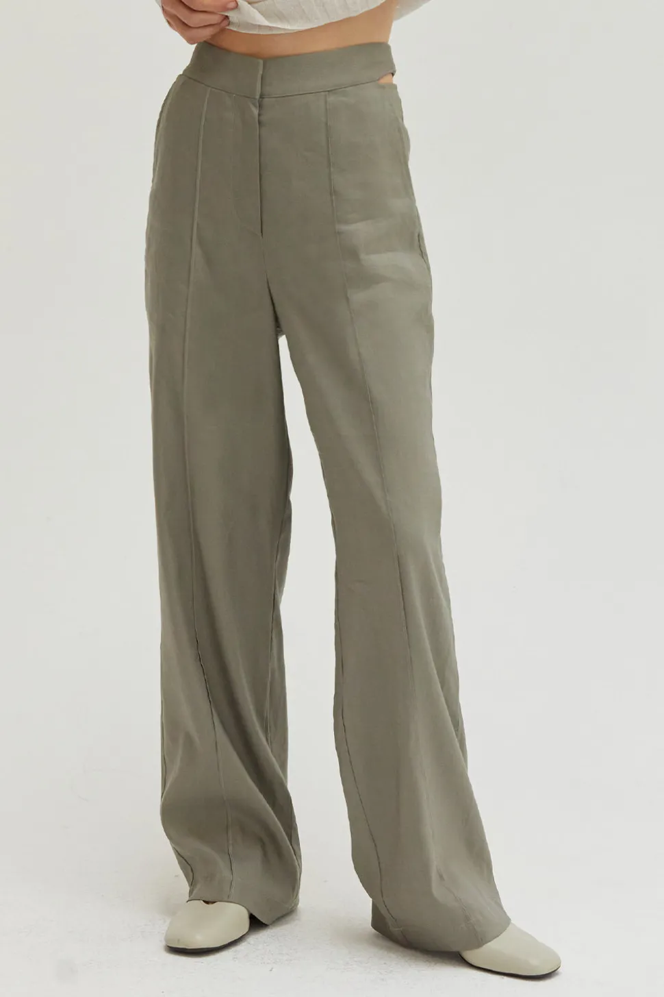 Janey Cut Out Trousers