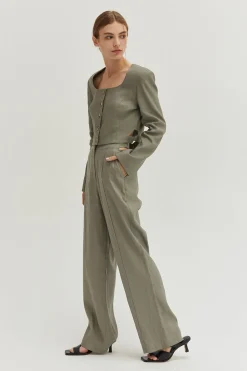 Janey Cut Out Trousers