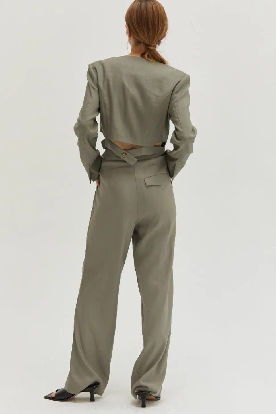Janey Cut Out Trousers