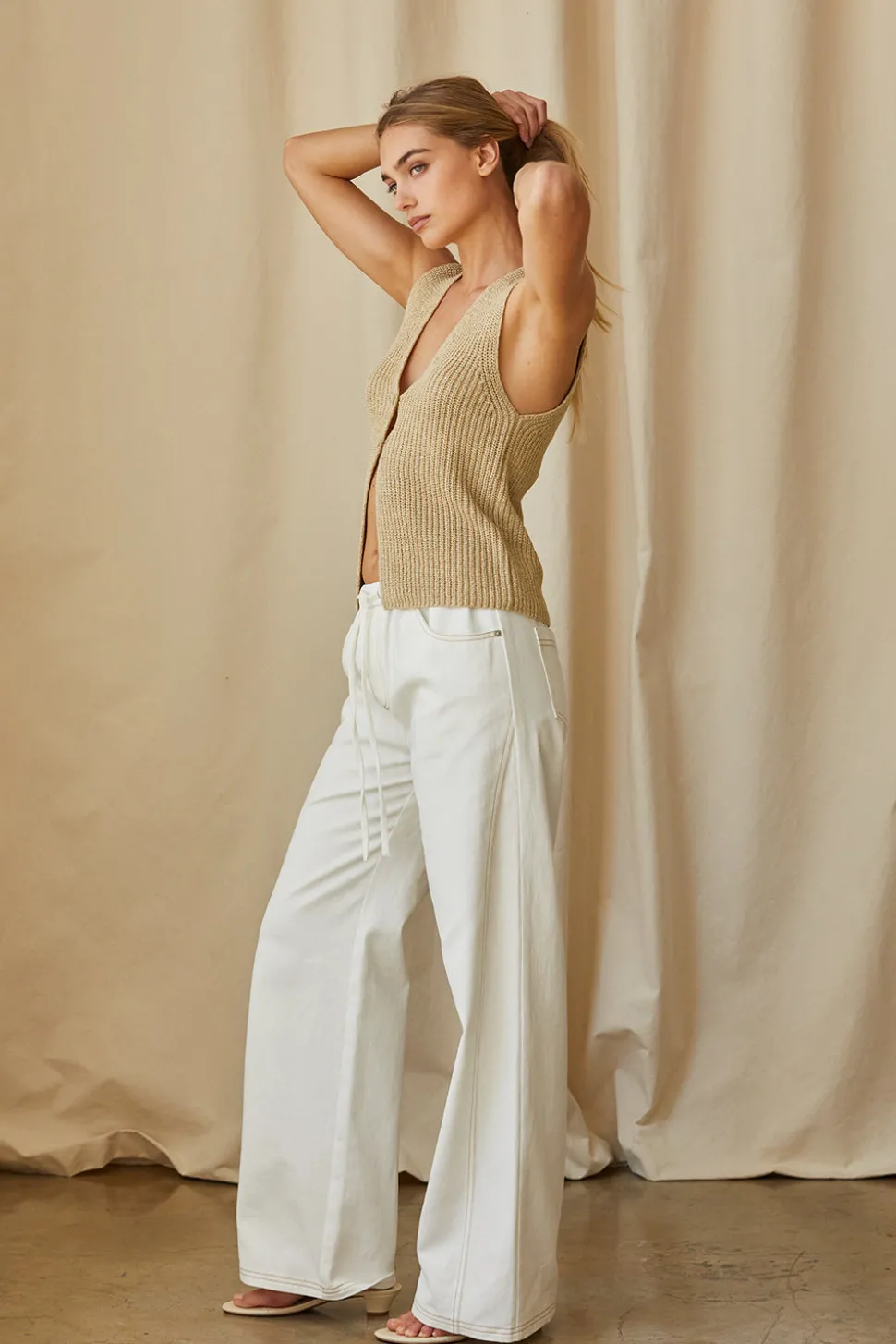 Janie Beachy Sweater Vest