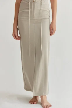 Jayda Tencel Blend Maxi Skirt