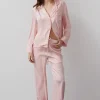 Jexie Silky Satin Pants