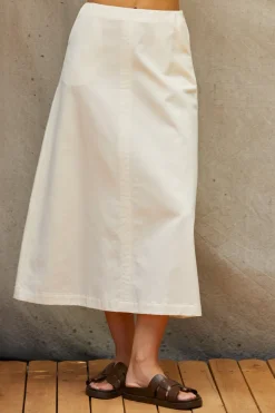 Jimena Flare Midi Skirt