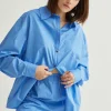 Kaia Cotton Oversized Shirt Set