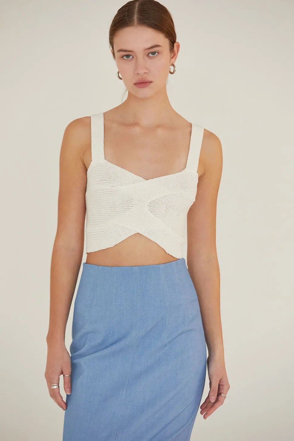 Katie Crop Tank Top
