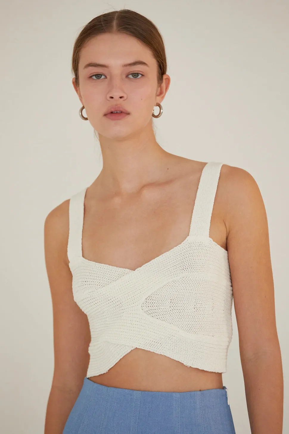 Katie Crop Tank Top