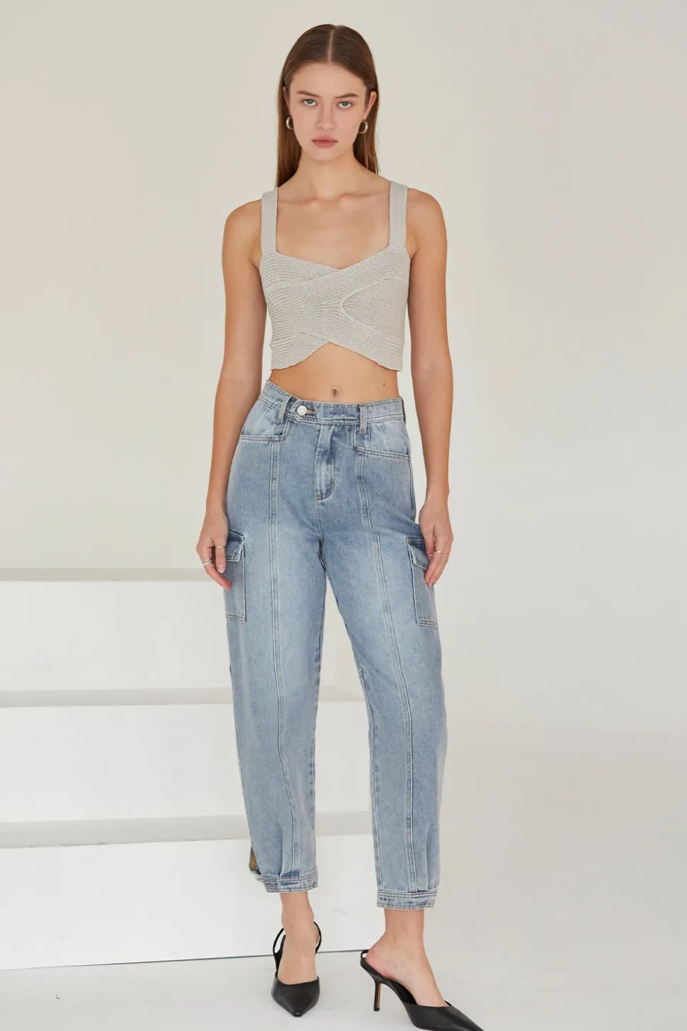 Katie Crop Tank Top