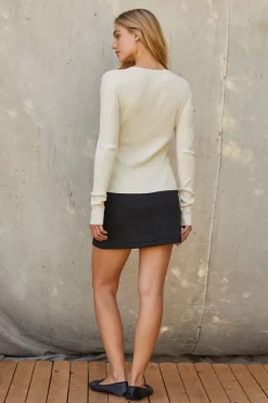 Kaylee Henley Knit Top