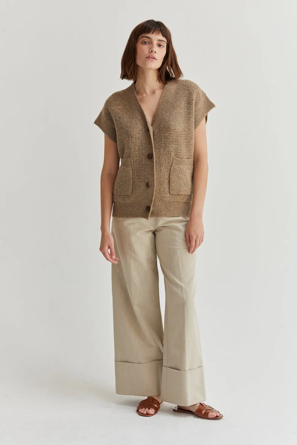 Kenzie Waffle Vest