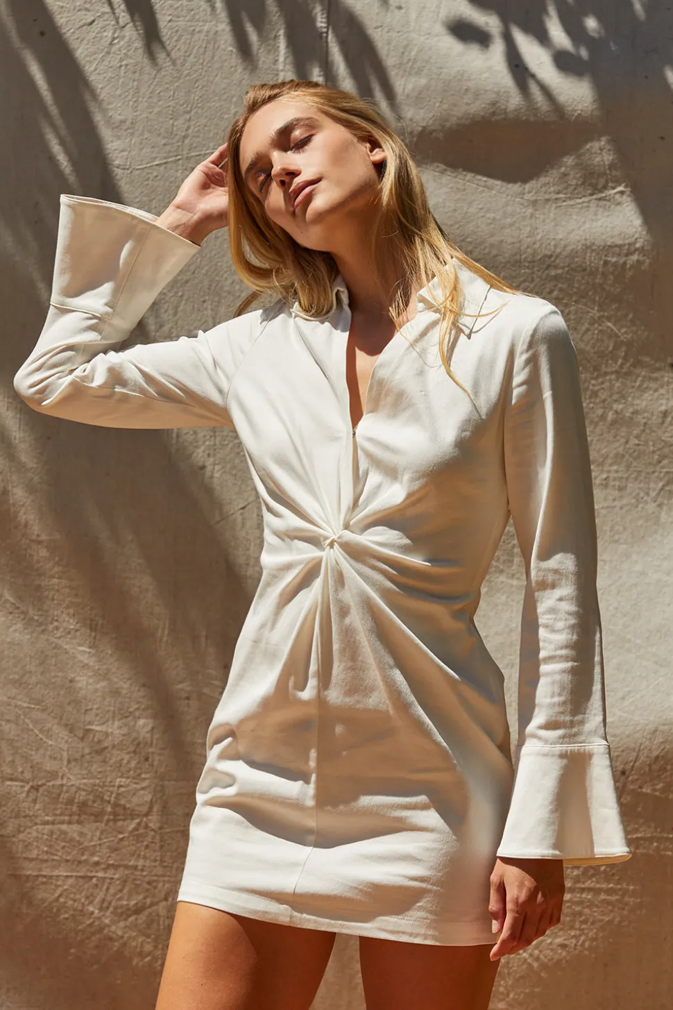 Kerry Front Twist Mini Dress