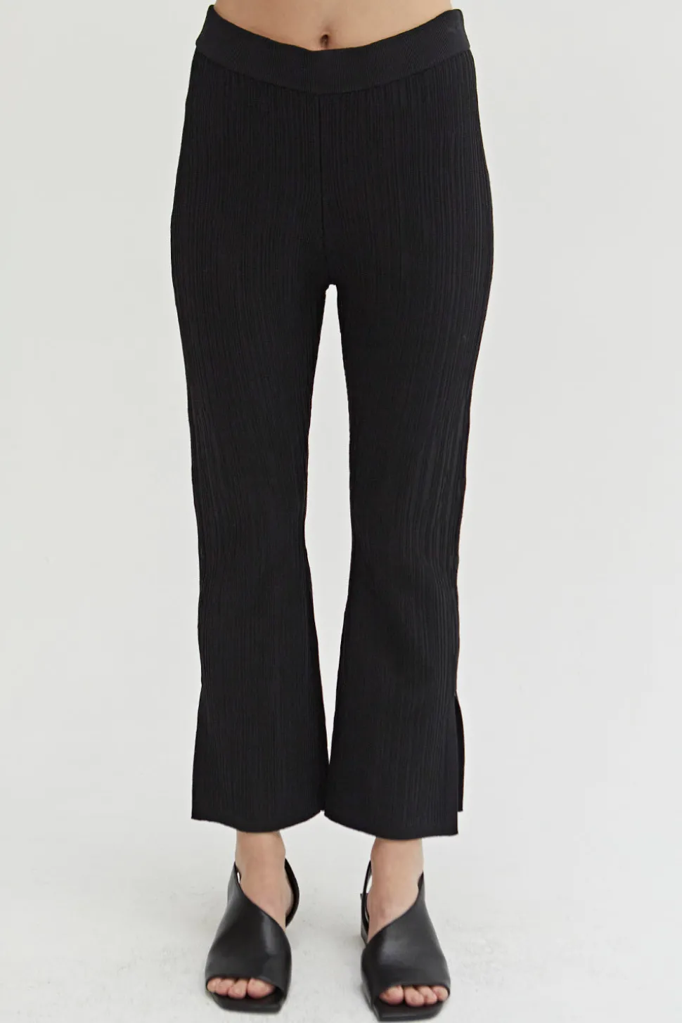 Lucille Cropped Knit Pants