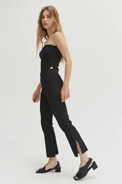 Lucille Cropped Knit Pants