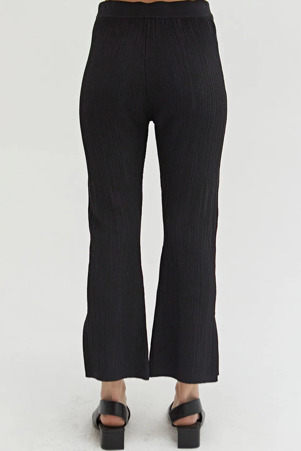 Lucille Cropped Knit Pants