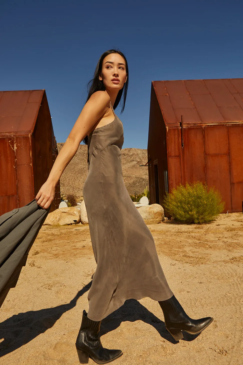 Madeline Cupro Slip Dress