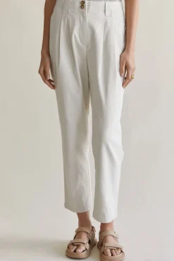 Marcello Linen Tapered Pants