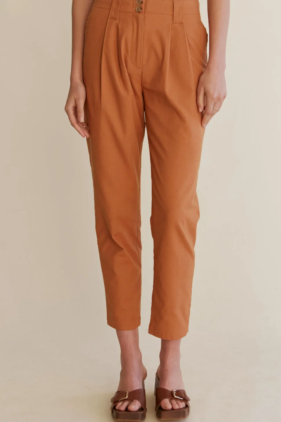 Marcello Linen Tapered Pants