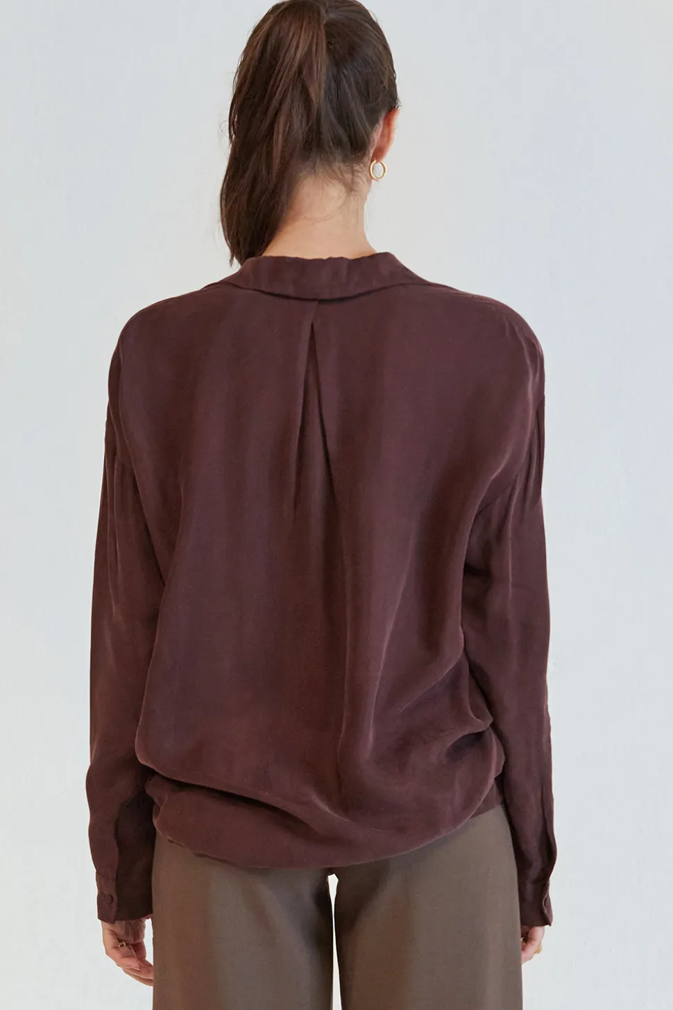 Milena Cupro Blouse